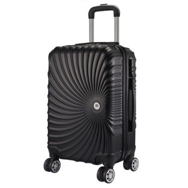 Imagem de Mala de Bordo Viagem Pequena As65 ABS - C/ 4 Rodinhas 360º - (Regulame