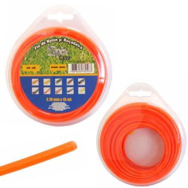 Imagem de Fio de Nylon 2,7mm para Roçadeira Vulcan Trent Kawashima Toyama Redond