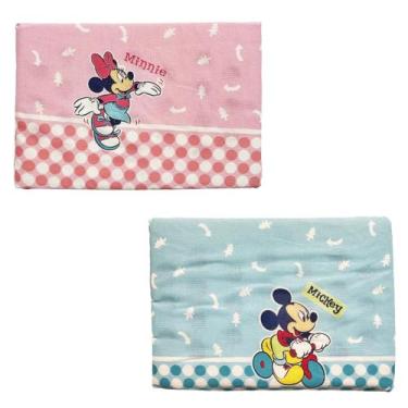 Imagem de Travesseiro Bebe Disney Antissufocante Para Berço Carrinho Estampa Nov