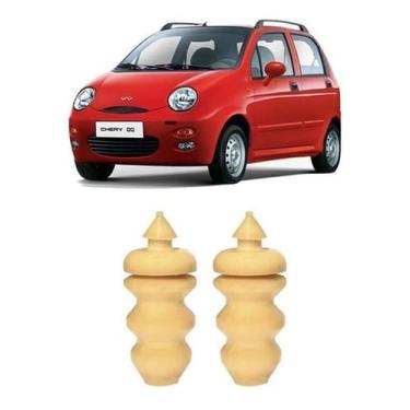 Imagem de Par Batente Amortecedor Traseiro Chery Qq 2011 2012 2013 14 - Qualykit