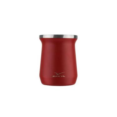 Imagem de Cuia Térmica Inox Vaccum Mate Chimarrão Tererê Caldo Chá Invicta 250ml