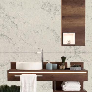 Imagem de Papel de Parede  Marmore Nobre Grey  (folha med. 90x300 cm) - Decor At