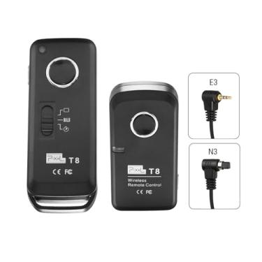 Imagem de QILESHI Controle Remoto Sem Fio de Liberação de Obturador para Canon EOS R5 C, R3, R6, 5D, Fujifilm GFX 50S II, Olympus E-M1 Mark III, E-M5 III; Substitui Canon TC-80N3, RS-60E3, Fuji RR-100