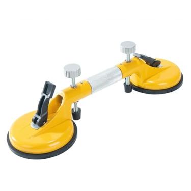 Imagem de Conjunto de costura de granito ajustável - Ferramenta profissional de instalação de bancada para granito, pedra, laje de mármore - Ventosa de azulejo para união e nivelamento de costura