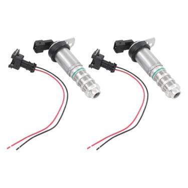 Imagem de MOTOKU Solenoide de temporização de válvula variável do motor VVT com conjunto de conectores de chicote de fios para BMW X6 760Li X5 135i 335i Alpina B7 535i 550i X3 M6 M5 740i 740Li X1 650i 335i