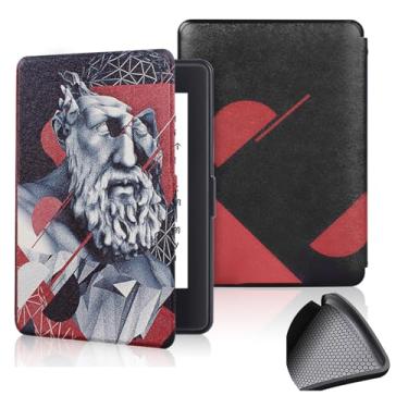 Imagem de GUKSRASO Capa para 7" Kindle Paperwhite 12th Generation 2024 & Kindle Colorsoft Signature Edition 2024, PU e TPU Soft Tampa Traseira Tampa de Casca Protetora com Despertar/sono Automático