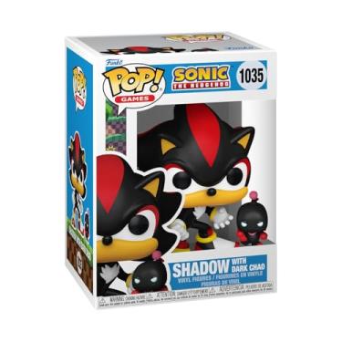 Imagem de Funko POP & Buddy: Sonic - Shadow The Hedgehog with Dark Chao - Sonic The Hedgehog - Collectable Vinyl Figure - Gift Idea - Official Merchandise - for Kids & Adults - Video Games Fans