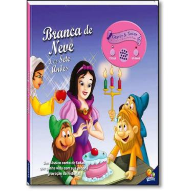 Imagem de Livro - Gravar e tocar! Branca de Neve