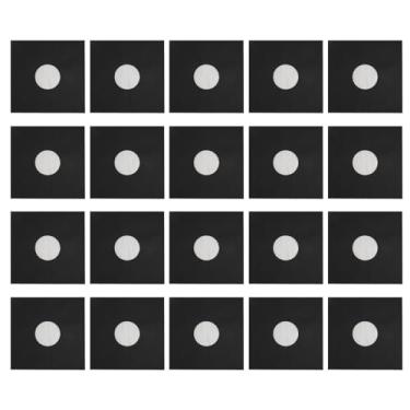 Imagem de Jaquetas de Disco Kraft Resistentes de 12 Polegadas 20 Unidades, Papelão de Armazenamento de 350 G/m² para LPs, Superfície de Papel Kraft Reduz a Estática Com Capa de Disco