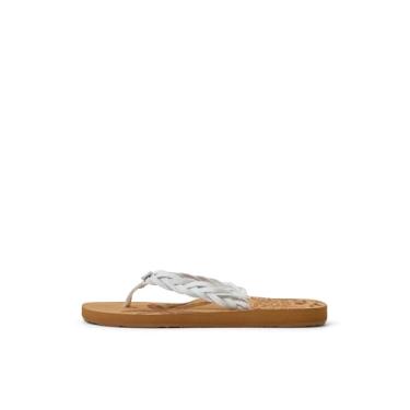 Imagem de Roxy Sandália feminina Feel Breezie, Branco, 37