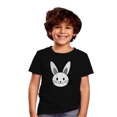 Imagem de Blusa camisa camiseta infantil Juvenil Menino Menina pascoa coelho est