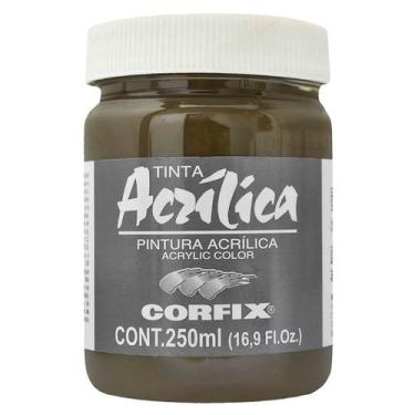 Imagem de Tinta Acrílica 250ml G1 084 Sombra Natural Corfix, 084 - SOMBRA NATURA