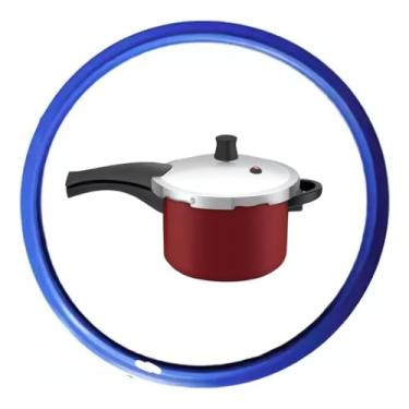 Imagem de Borracha P/Panela De Pressão Rochedo Nova 6/8 L Com Pique Azul