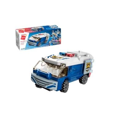 Imagem de Keepplay Bloco de Montar Carro Blindado TransCollector Transporte Rápido Polícial