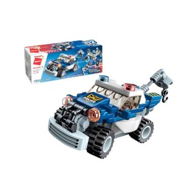 Imagem de Keepplay Bloco de Montar Guincho TransCollector Transporte Rápido Polícial