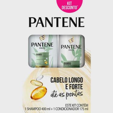 Imagem de Shampoo 400ml + Condicionador Pantene Bambu 175ml