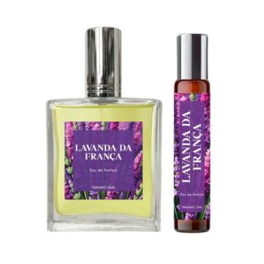 Imagem de Perfume Lavanda Da França Feminino 50Ml + Spray 10Ml Vegano - Essência