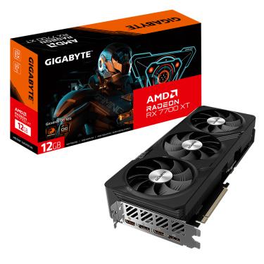Imagem de Gpu Gigabyte AMD Radeon Radeon RX 7700 XT Gaming OC 12G 192BITS GDDR6 GV-R77XTGAMING OC-12GD