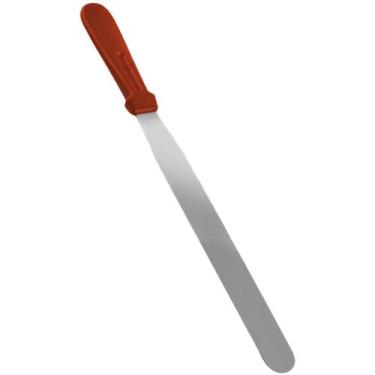 Imagem de Espátula Reta 30Cm Aço Inox Reforçada Terracota - Udlandia