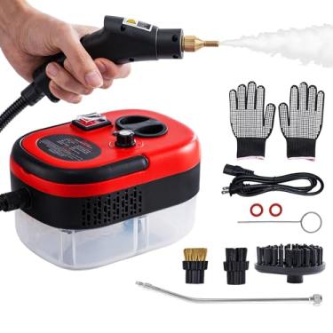 Imagem de BakeBliss Limpador A Vapor Portátil, Limpador A Vapor, Vaporizador De Alta Pressão, Vaporizador De Limpeza Profunda Com Aquecimento De 15 Segundos Para Cozinha, Banheiro, Móveis, Carro, Rejunte, Azu