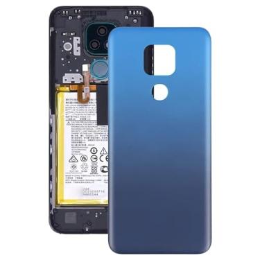 Imagem de Capa traseira do telefone Tampa traseira da bateria para Motorola Moto G Play (2021) (azul) Reparação telefónica