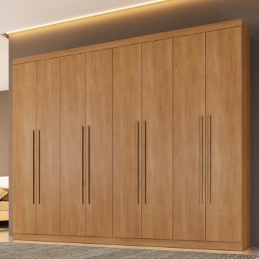 Imagem de Guarda Roupa Casal 8 Portas New Premium Benetil - Cinamomo