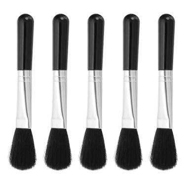 Imagem de PATIKIL Escova de limpeza para câmera, escova de limpeza multifuncional, lente de teclado, caneta e limpador de lentes para discos de vinil, leitura LP, SLR e telas de computador, 5 peças pretas