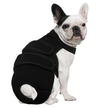 Imagem de Leletail Fraldas para cães, reutilizáveis, laváveis, menstruais, com suspensório, calcinhas ajustáveis para cães antiassédio, fraldas para cães para incontinência, ciclos de calor ou cães idosos