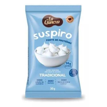 Imagem de Suspiro Proteico La Ganexa 30g Tradicional Zero Açu. Zero Lactose lanç