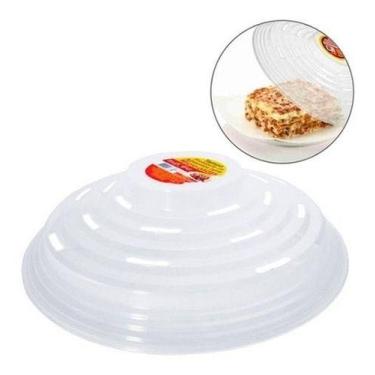 Imagem de Kit 5 Tampas De Alimentos Microondas Plástico Transparente - WCAN