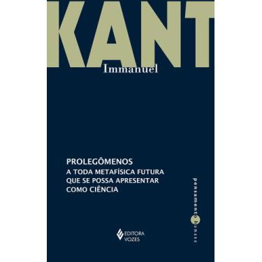 Imagem de Livro - Prolegômenos a toda metafísica futura que se possa apresentar 