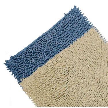 Imagem de Kit 2pçs Tapete Banheiro Bolinha Antiderrapante Microfibra - Rozac