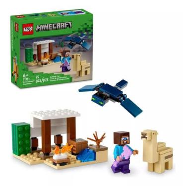 Imagem de Lego Minecraft 21251 Expedição Esteve ao Deserto 75 Pcs