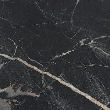 Imagem de VaryPaper Pacote com 20 ladrilhos de mármore preto de 30,5 x 30,5 cm, à prova d'água, para banheiro, cozinha, piso temporário removível para locatários