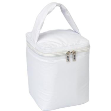 Imagem de Bolsa Térmica 4,5L, Multiuso com Alça, 15x15x20 cm, Branca