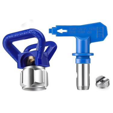 Imagem de ChShFirLOV Bico De Tinta Spray Airless 515 Azul E Proteção Para Assento Pulverizador