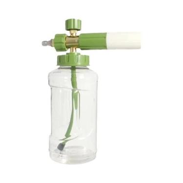 Imagem de Kit De Canhão De Espuma Pastel 4000PSI Com Garrafa De Boca Larga De 1L