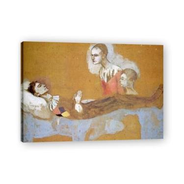 Imagem de Murais Harlequin'S Death Diego Rivera – Arte de realismo socialista mexicano, muralista do século 1473, coleção clássica do museu de Nova York para decoração de casa 70 x 98 cm