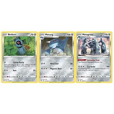 Imagem de Pokemon Metagross 118/185 - Vivid Voltage Evolution Card Set - Metal Stage 2 Lot