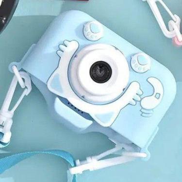 Imagem de Câmera de Vídeo Digital Unicórnio com Estojos de Silicone para Criança