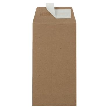 Imagem de LUXPaper #7 Envelopes para moedas em 22 kg. Bolsa de mercearia para coleções de moedas, sementes, itens de inventário pequeno e carimbos, pacote com 50, tamanho da embalagem 8,89 x 16,51 cm (marrom)
