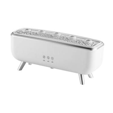 Imagem de WeiLaiKeQi Umidificador de ar Jellyfish com temporizador, difusor de óleos essenciais, luz ambiente portátil, decoração para mesa de cabeceira