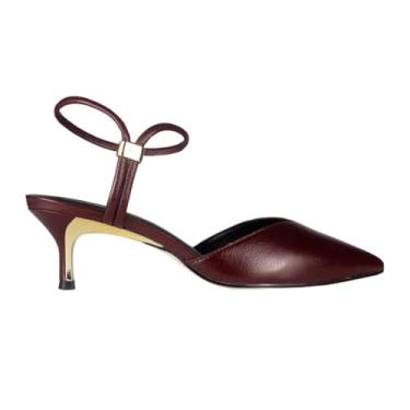 Imagem de Sapato Scarpin Luz da Lua Slingback Salto Baixo