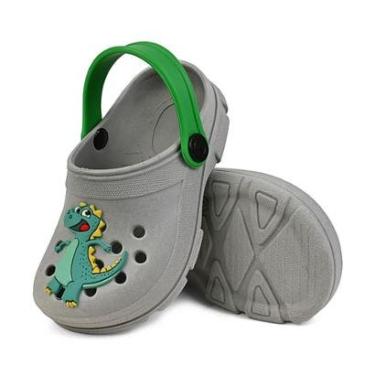Imagem de Sandália Babuche Infantil Menino Dino Feliz Kidstep-Masculino