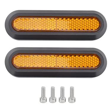 Imagem de ZAWELIYO Tampa Decorativa de Capa Decorativa da Roda Traseira da Scooter Com Parafusos, Tira de Tira Refletiva Tampa Traseira da Roda do Volante Decorativo Protetor para M365 Pro Pro2