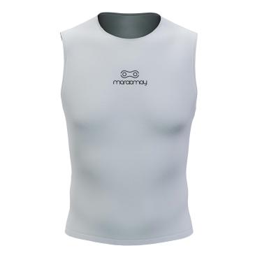 Imagem de Camisa Segunda Pele Regata Masculina Márcio May Sports Branca