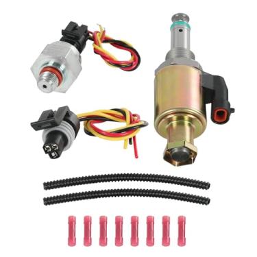 Imagem de RALBDX Regulador de pressão com injetor de válvula IPR Powerstroke 7.3 com sensor ICP e pigtail compatível com Ford F250 F350 F450 F550 Super Duty E350 E450 E550 Econoline Excursion # F81Z9C968AA