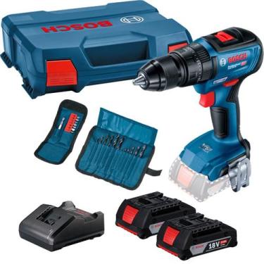 Imagem de Parafusadeira Impacto GSB 18V50 e 2bat 2ah Bosch