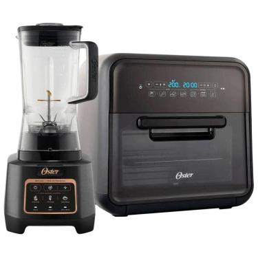 Imagem de Kit Liquidificador Profissional Xtreme E Fritadeira Super Fryer Oster 10L 110V