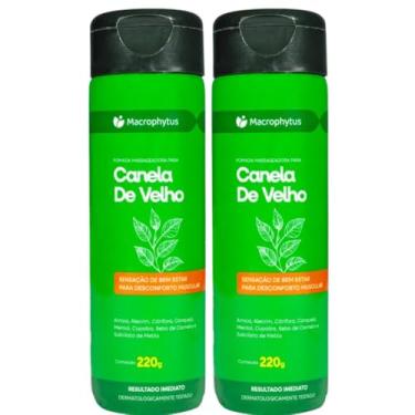 Imagem de KIT 2X Gel Massageador Canela de Velho com Sebo de Carneiro 220g - Macrophytus
